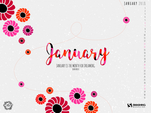 Wallpaper January 2018 – Tazi Art & Design Blog